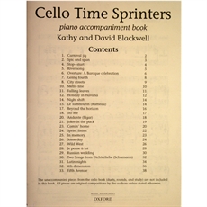 Cello Time Sprinters piano