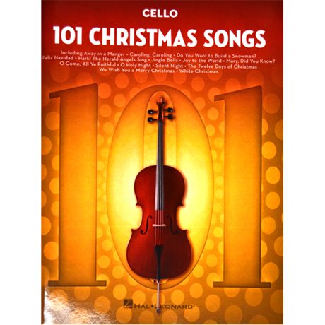 101 Christmas Songs Cello