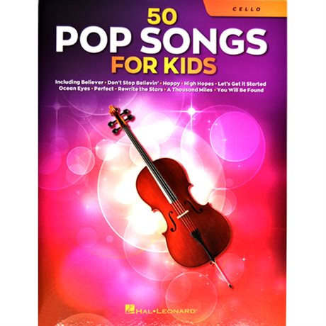 50 Pop Songs for Kids Cello