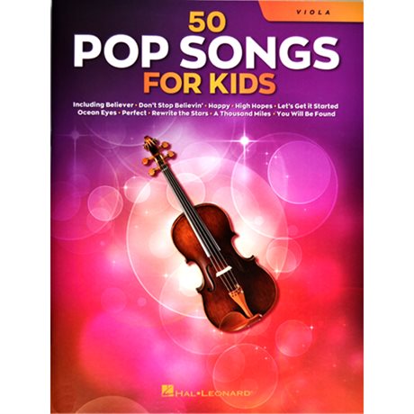 50 Pop Songs for Kids Viola