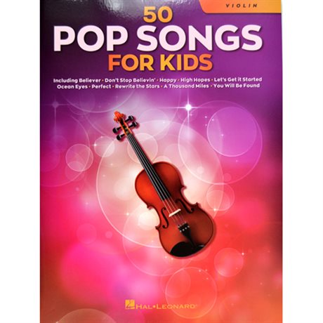 50 Pop Songs for Kids Violin