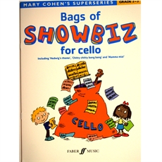 Bags of showbiz for cello
