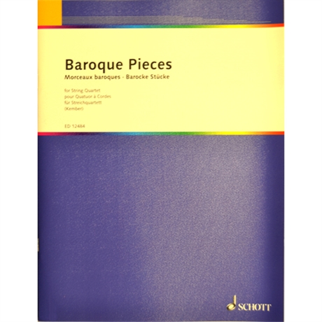 Baroque Pieces for String Quartet