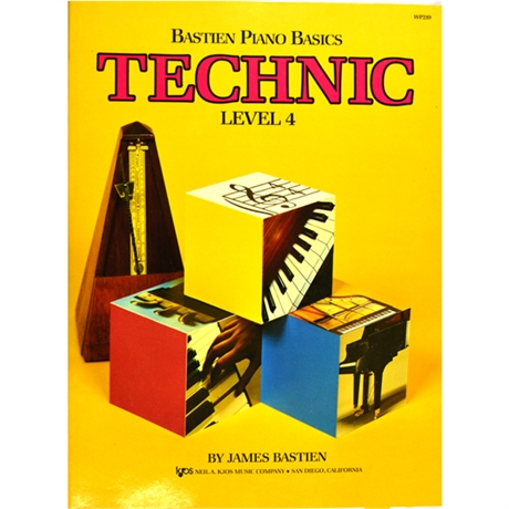 Bastien Piano Basics Technic Level 4