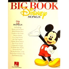 Big Book of Disney Songs violin
