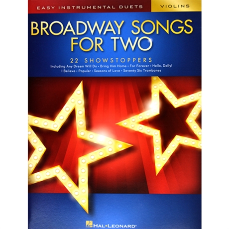 Broadway Songs for Two Violins