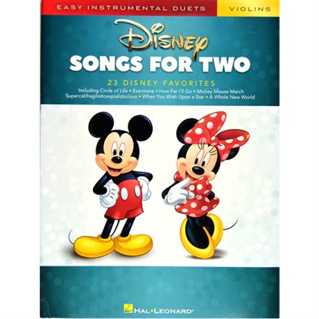 Disney Songs for Two Violins