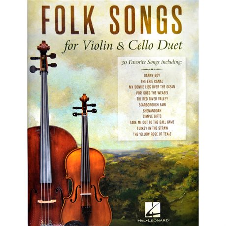 Folk Songs for Violin & Cello Duet