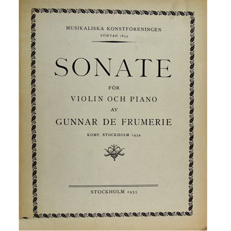 Frumerie Gunnar de