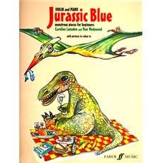 Jurassic Blue violin