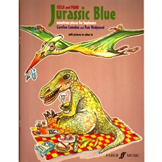 Jurassic Blue cello