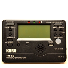 Korg Combo Tuner Metronome Chromatic TM-50