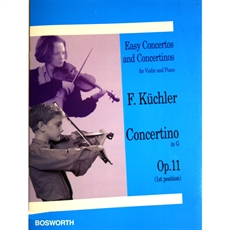 Küchler concertino i G-dur Op.11 violin & piano