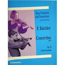 Küchler Concertino i D-dur Op. 12 violin & piano