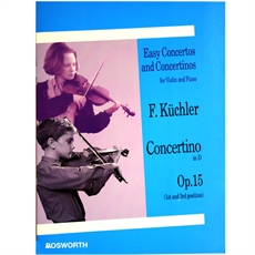 Küchler Concertino i D-dur Op. 15 violin & piano