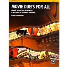 Movie Duets For All - Cello/Bas