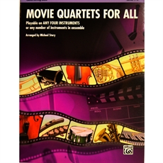 Movie Quartets for all - cello/bas