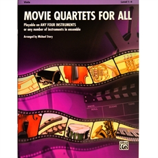 Movie Quartets for all - viola