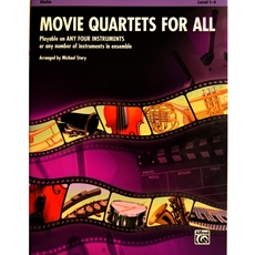 Movie Quartets for all-violin