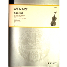 Mozart konsert i A-dur violin & piano