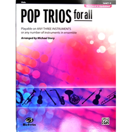 Pop Trios for all Viola