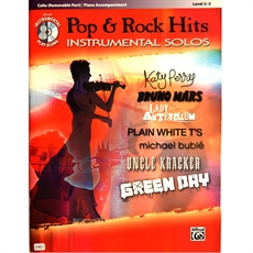 Pop & Rock Hits Instrumental Solos - Cello