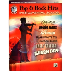 Pop & Rock Hits Instrumental Solos - Viola