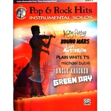 Pop & Rock Hits Instrumental Solos violin