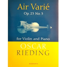 Air Varié Op 23 av Oscar Rieding