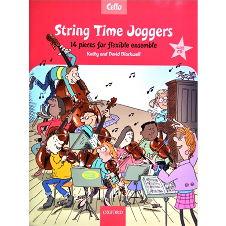 String Time Joggers Cello