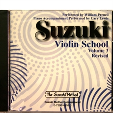 Suzuki Violin School 3 CD