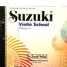 Suzuki Violin School 6 CD