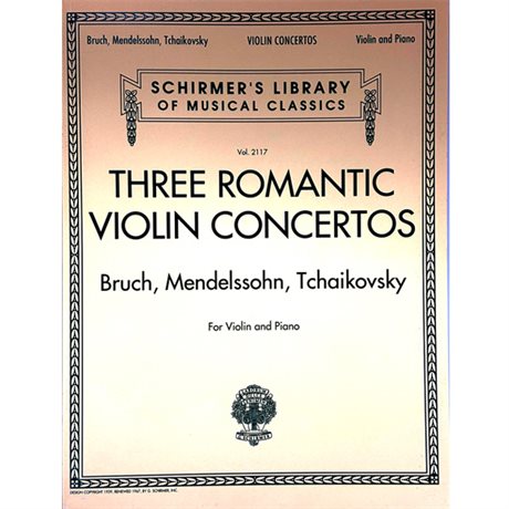 Three Romantic Violin Concertos