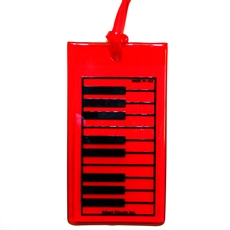 adress klaviatur röd