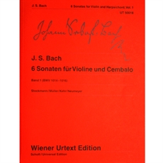 Bach 6 sonater för violin & cembalo