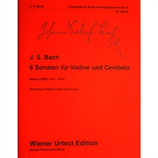 Bach 6 sonater för violin & cembalo