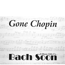Gone Chopin - Bach Soon