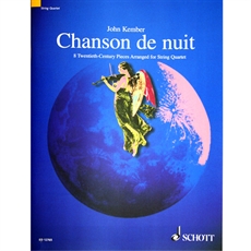 Chanson de nuit string quartet