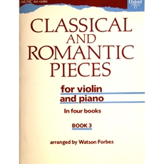 Classical & Romantic Pieces 3 violin