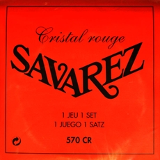 Savarez Cristal rouge gitarrsträngar