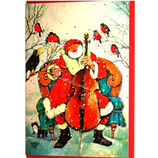 Julkort cellotomte
