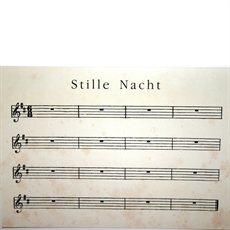 Julkort stilla natt
