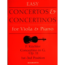 Küchler Concertino i G-dur Op 11 viola
