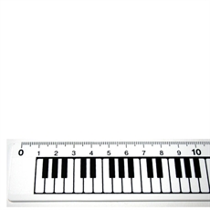 klaviaturlinjal
