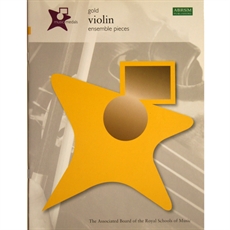 Music Medals Gold violin