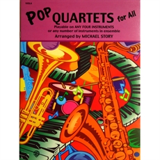 Pop Quartets for all viola
