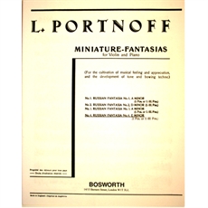 Russian Fantasia nr. 4 - L Portnoff