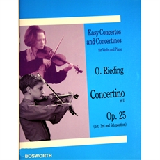 Rieding Concertino i D-dur Op. 25 violin & piano