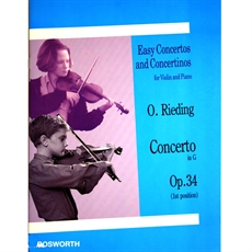 Rieding Concerto i G-dur Op.34 violin & piano
