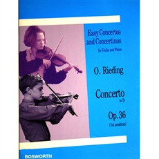 Rieding Concerto i D-dur Op 36 violin & piano